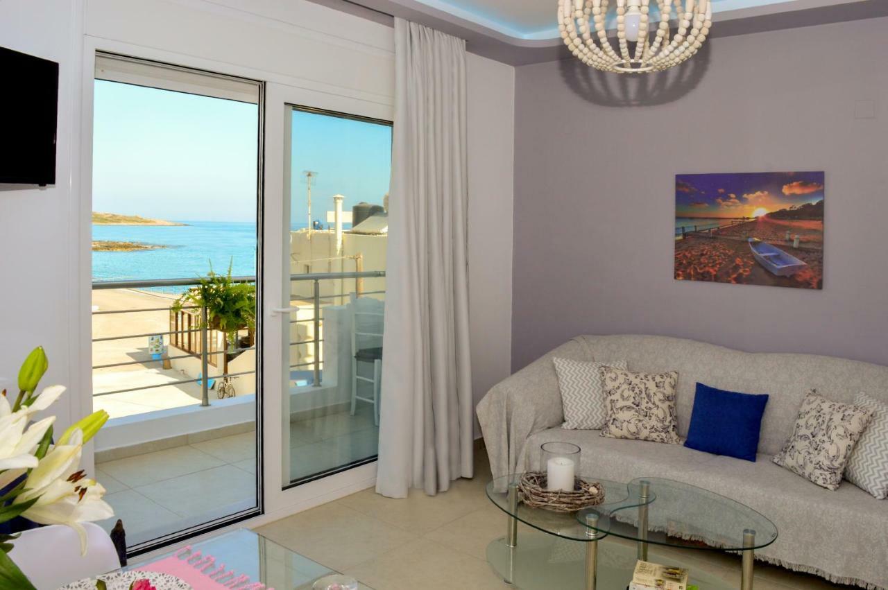 Meltemi Beach Apartments 莫拉托斯 外观 照片